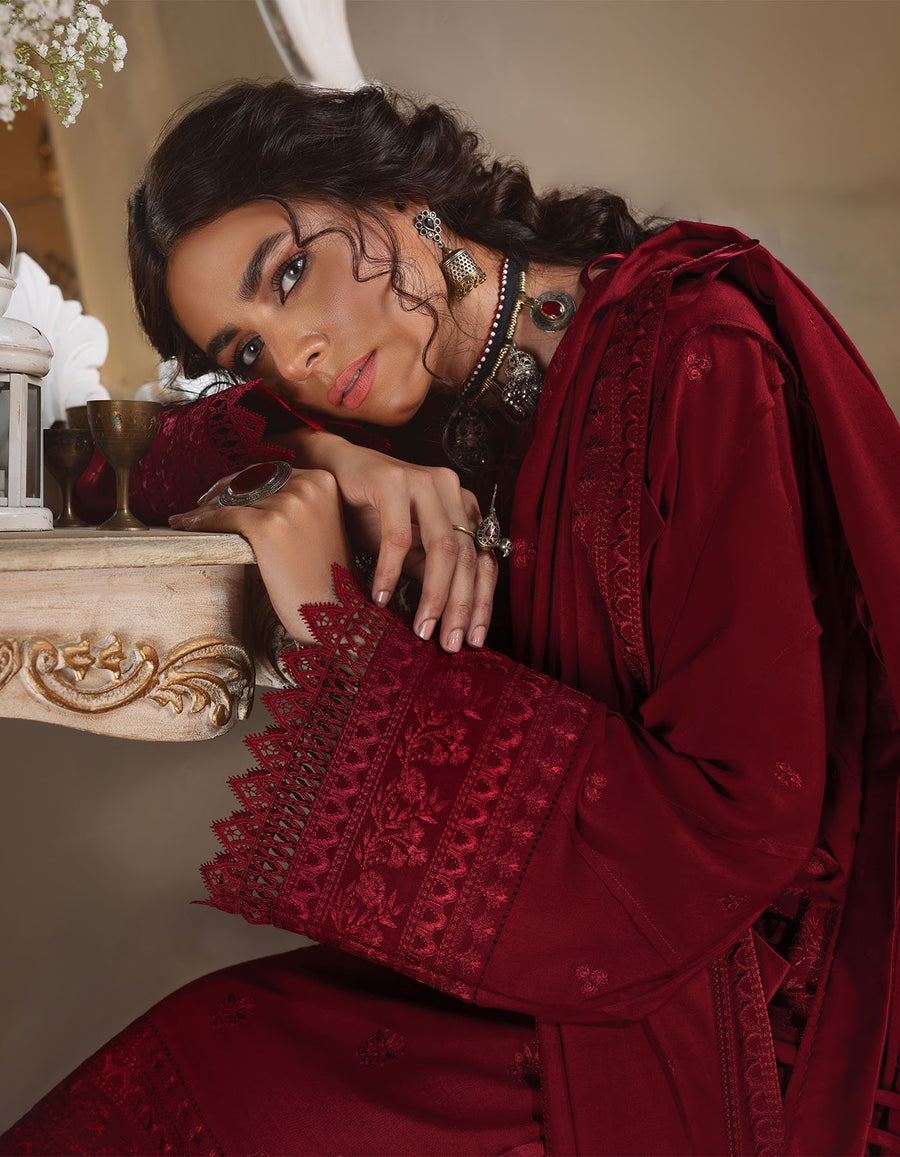 Rayon by Sifa Embroidered Winter 3Pc Unstitched Suit SR21-03 Maya - FaisalFabrics.pk