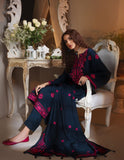 Rayon by Sifa Embroidered Winter 3Pc Unstitched Suit SR21-09 French Pink - FaisalFabrics.pk