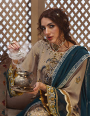 Rayon by Sifa Embroidered Winter 3Pc Unstitched Suit SR21-11 Orchid Haze - FaisalFabrics.pk