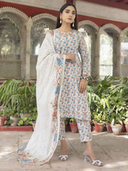 Regalia Salina Special Edition Unstitched Printed Lawn 3Pc Suit SS-05