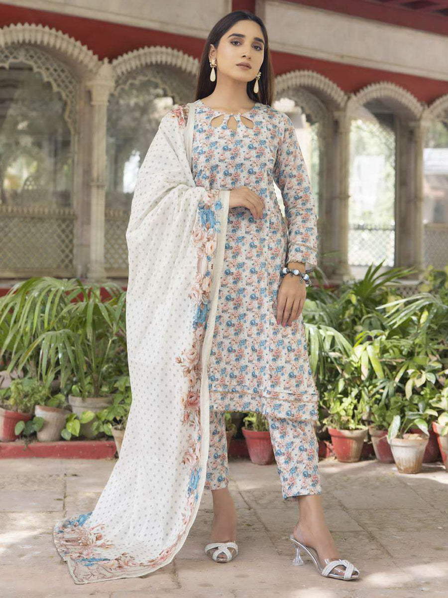 Regalia Salina Special Edition Unstitched Printed Lawn 3Pc Suit SS-05