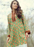 Alkaram Studio Embroidered Lawn Shirt Summer Collection SS 115 Green - FaisalFabrics.pk