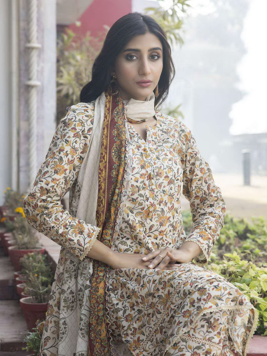Regalia Salina Special Edition Unstitched Printed Lawn 3Pc Suit SS-12