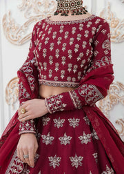 Akbar Aslam Sylvia Luxury Formal Unstitched Raw Silk Suit - SUHAN