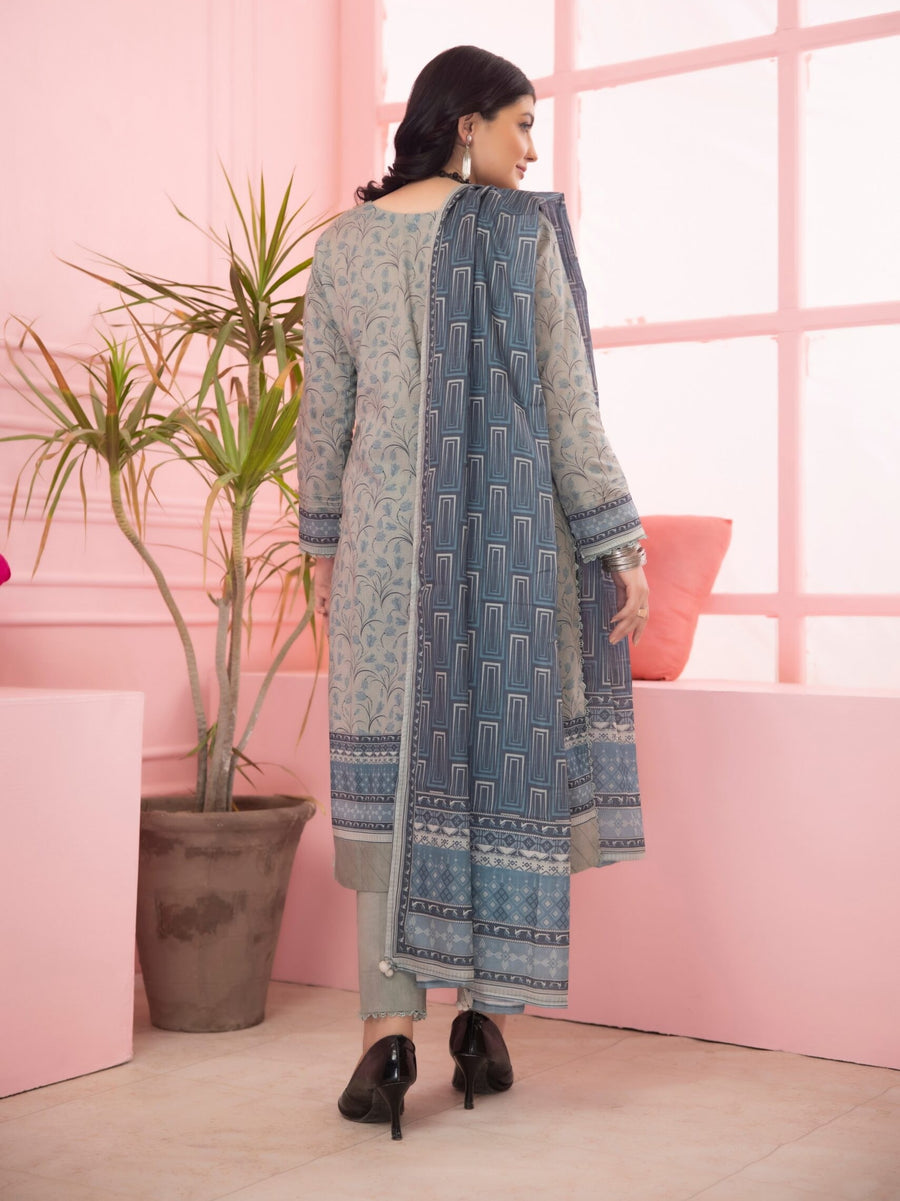 Regalia Salina Vol-10 Unstitched Digital Printed Lawn 3Pc Suit SV10-1
