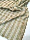 Womens Check Shawl Ultra Soft and Warm Fine Wool, Full Size SW21007 - FaisalFabrics.pk
