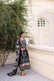 Sable Vogue Amalachi Embroidered Unstitched 3Pc Suit SWC-02-22