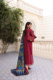 Sable Vogue Amalachi Embroidered Unstitched 3Pc Suit SWC-04-22