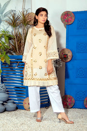 MAK Fashion Ready to Wear Embroidered Cotton Kurta SWC10019