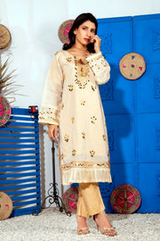 MAK Fashion Ready to Wear Embroidered Cotton Kurta SWC10020
