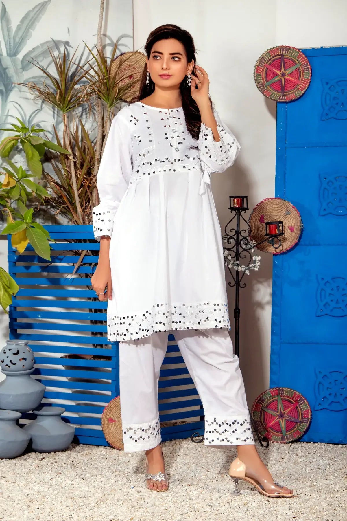Cotton suit 2025 design for girl