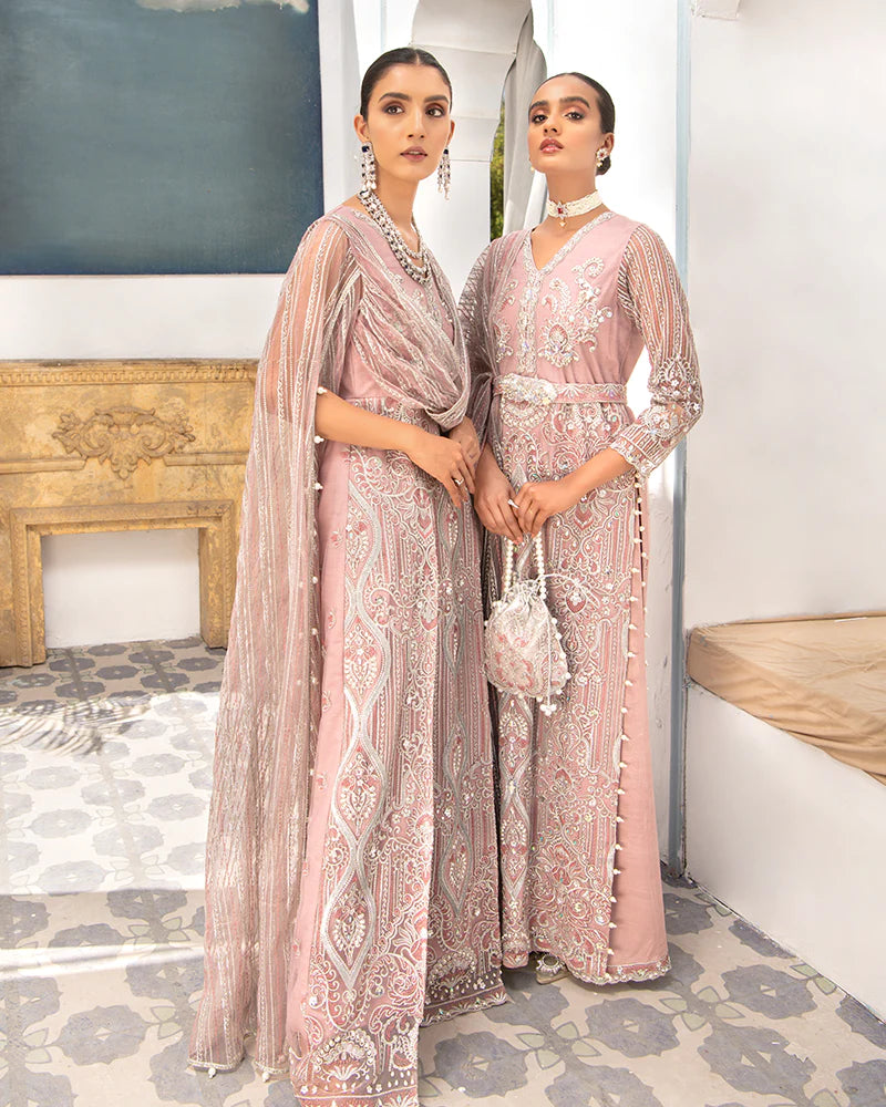 Maria Osama Khan Festive Unstitched Formal 3Pc Suit - SYLVIE