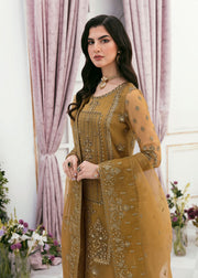 Akbar Aslam Sylvia Luxury Formal Unstitched Organza Suit - SYNTHIA