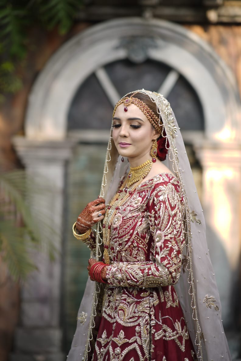 Sumaria's Couture Bridal Stitched 3Pc Suit - Saffron Bridal Sumaria's Couture Bridal Stitched 3Pc Suit - Saffron Bridal