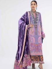 Sana Safinaz Teri Qasam Luxury Formal Unstitched 3PC Suit D-02 A - FaisalFabrics.pk