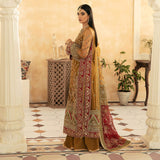 Maryam Hussain Marwa Festive Unstitched 3Pc Suit D-08 SANDAL