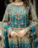 DAUD ABBAS Dayar-e-Ishq Unstitched Suit DA-F-011 Sang E Sitara