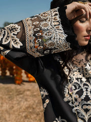 Mushq Lawana Embroidered Luxury Lawn Unstitched 3Pc Suit MSL-23-13 Sawika