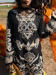 Mushq Lawana Embroidered Luxury Lawn Unstitched 3Pc Suit MSL-23-13 Sawika