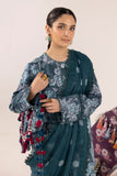 Sheen by Alizeh Fashion Printed Lawn Unstitched 3Pc Suit - SEA MIST