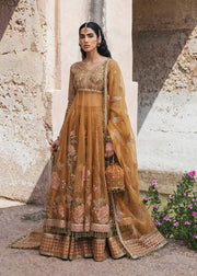 Paar by Hussain Rehar Festive Unstitched 3Pc Organza Suit - Sehar