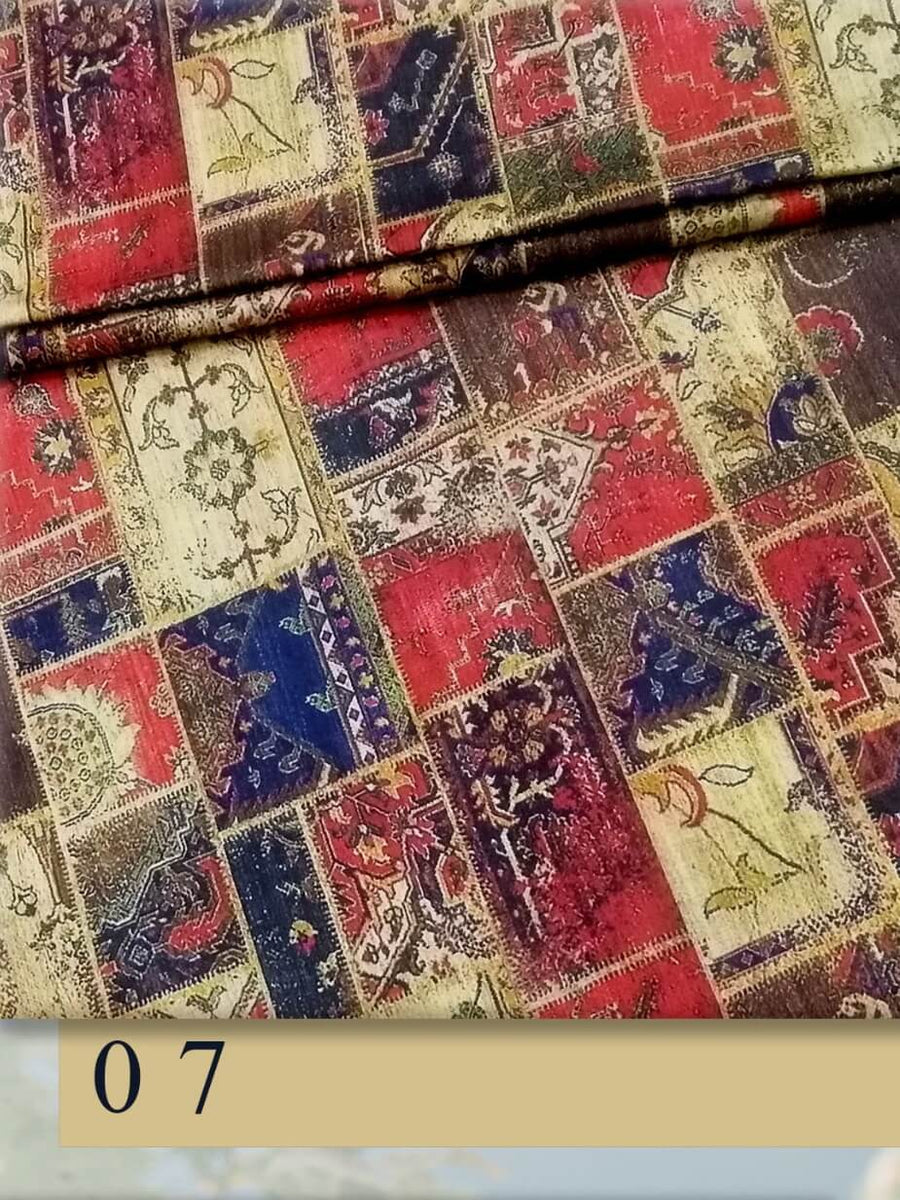 Fragrant Printed Lawn Unstitched 2 Piece Suit Summer Collection D-07 - FaisalFabrics.pk