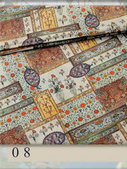 Fragrant Printed Lawn Unstitched 2 Piece Suit Summer Collection D-08 - FaisalFabrics.pk