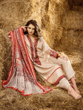 Sobia Nazir Autumn Winter Unstitched Embroidered 3Pc Suit D-10B