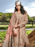 Sobia Nazir Autumn Winter Unstitched Embroidered 3Pc Suit D-05A