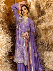 Sobia Nazir Autumn Winter Unstitched Embroidered 3Pc Suit D-06A