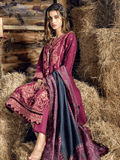 Sobia Nazir Autumn Winter Unstitched Embroidered 3Pc Suit D-07A