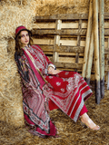 Sobia Nazir Autumn Winter Unstitched Embroidered 3Pc Suit D-09A