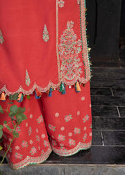 Hussain Rehar Karandi Autumn Winter Unstitched 3Pc Suit - Sonth
