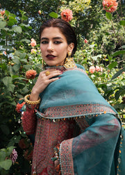 Hussain Rehar Karandi Autumn Winter Unstitched 3Pc Suit - Sonth