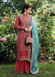 Hussain Rehar Karandi Autumn Winter Unstitched 3Pc Suit - Sonth