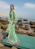 Crimson Embroidered Luxury Lawn Unstitched 3Pc Suit - Spring Blooms (A)