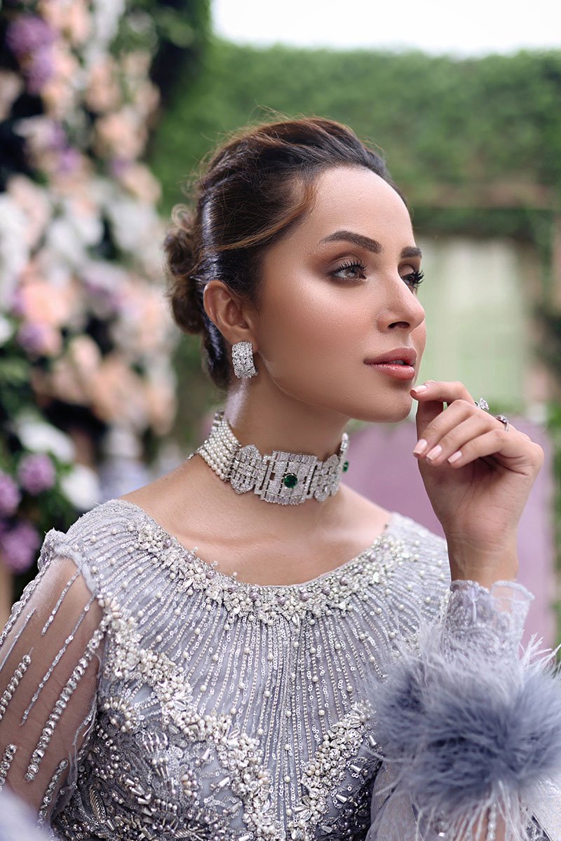 Mushq Trousseau De Luxe Dhee Rani Unstitched Wedding Wear TDL21-01 AMAL - FaisalFabrics.pk