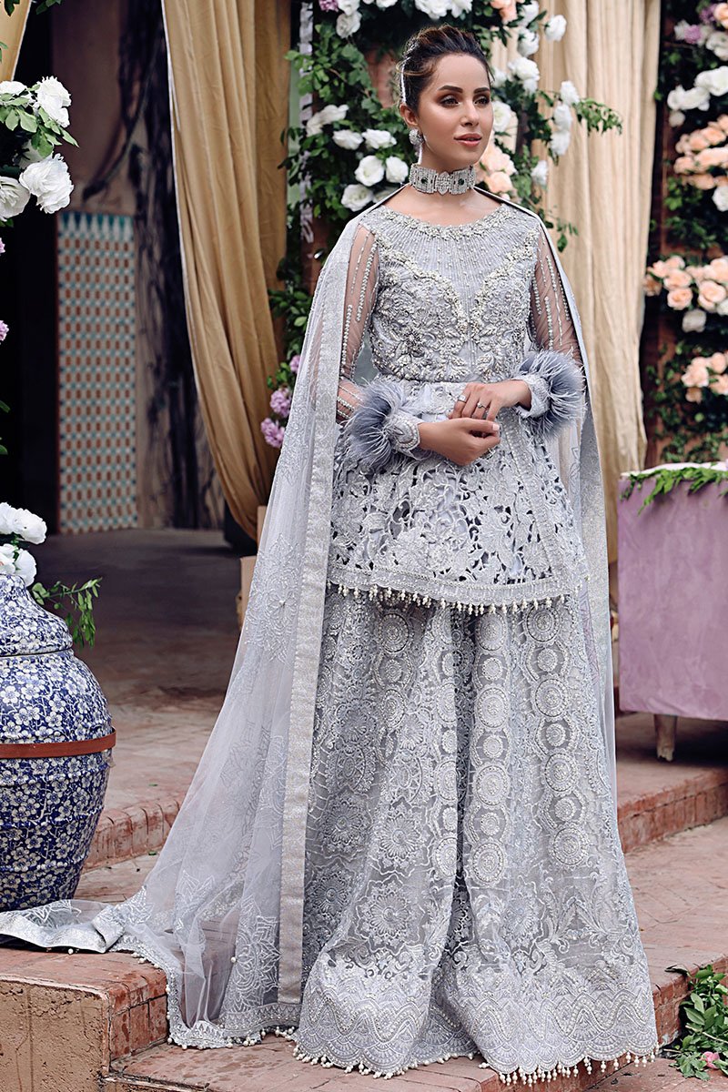 Mushq Trousseau De Luxe Dhee Rani Unstitched Wedding Wear TDL21-01 AMAL - FaisalFabrics.pk