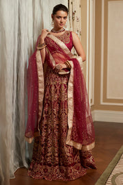 MUSHQ Amour Trousseau De Luxe Wedding Unstitched Suit TDL23-06 RUBY