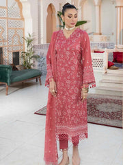 Tehzeeb by Riaz Arts Unstitched Embroidered Swiss Voil 3Pc Suit TL-06