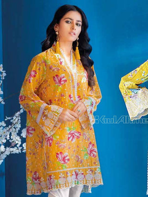 Gul Ahmed Essential Embroidered Lawn 2Pc Suit TL-12012 - FaisalFabrics.pk