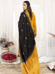 Tehzeeb by Riaz Arts Embroidered Leather Peach 3Pc Suit TL-169