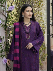 Tehzeeb by Riaz Arts Embroidered Lawn Unstitched 3 Piece Suit TL-17
