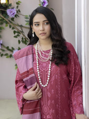 Tehzeeb by Riaz Arts Embroidered Lawn Unstitched 3 Piece Suit TL-23