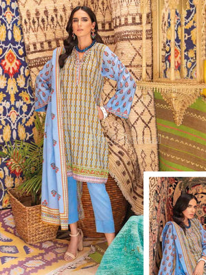 Gul Ahmed Essential Printed Lawn 2Pc Suit TL-312A - FaisalFabrics.pk