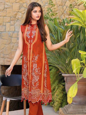 GulAhmed Summer Essential Lawn Unstitched Printed 2Pc Suit TL-32019B
