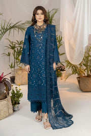 Tehzeeb by Riaz Arts Vol-05 Embroidered Lawn Unstitched 3Pc Suit TL-34