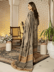 Tehzeeb by Riaz Arts Unstitchedd Velvet Jacquard 3Pc Suit TL-41