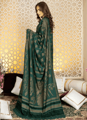 Tehzeeb by Riaz Arts Unstitchedd Velvet Jacquard 3Pc Suit TL-42
