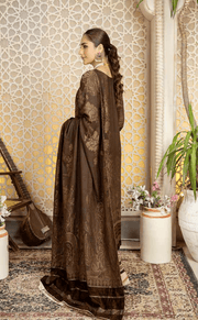 Tehzeeb by Riaz Arts Unstitchedd Velvet Jacquard 3Pc Suit TL-43